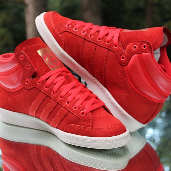 Adidas Americana Hi 88 Red Suede Men’s Size 9.5 main image 13